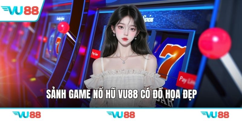 Sảnh game nổ hũ VU88 có đồ họa đẹp